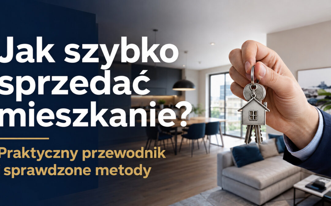Jak szybko sprzedać mieszkanie? 7 sprawdzonych kroków i poradnik eksperta [2026]